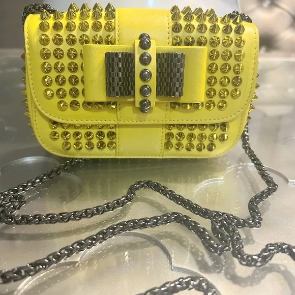 Christian Louboutin Mini Sweet Charity Studded Crossbody Bag - Picture 15 of 16